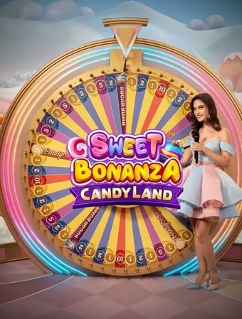 Roue de jeu en direct Sweet Bonanza CandyLand